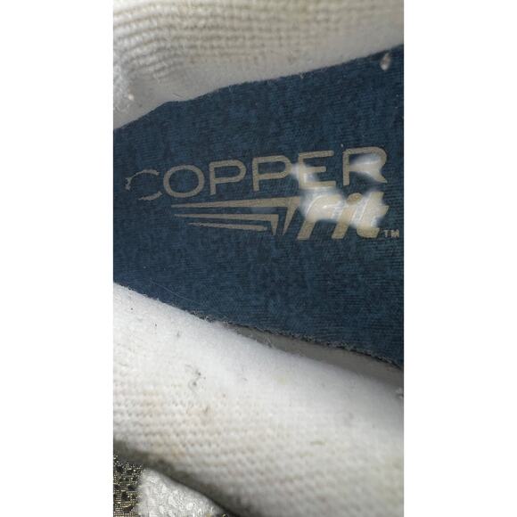 🩶 Copper Fit Women’s 8 White Mesh Walking Sneakers – Comfort Arch Support - Picture 8 of 8